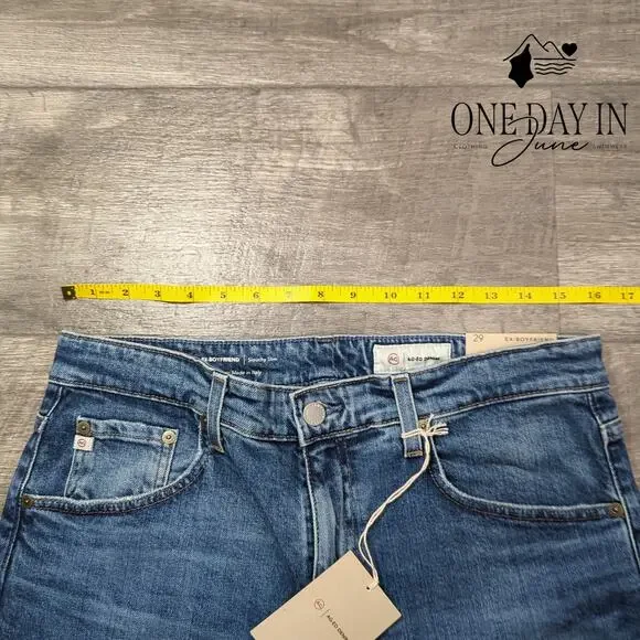 AG Adriano Goldschmied Ex Boyfriend Slounchy Slim Jeans Size 8 (29) - Picture 4 of 8